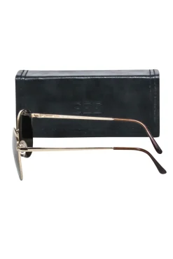 See - Gold Rounded Frames w/ Yellow Lens