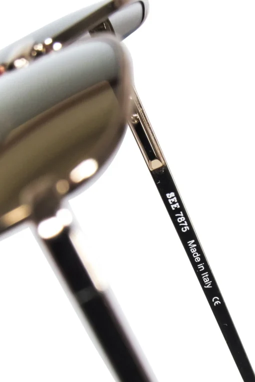 See - Gold Rounded Frames w/ Yellow Lens