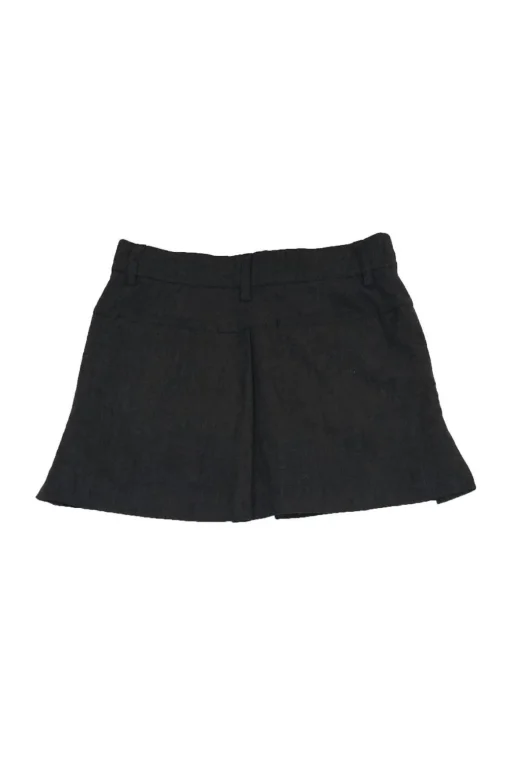 See by Chloe - Grey One Pleat Miniskirt Sz 4