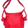 See By Chloe - Red Leather Satchel w/ Bangles