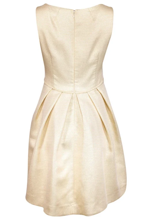 Shoshanna - Cream Brocade Cocktail Dress Sz 6