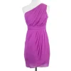 Shoshanna - Fuchsia One Shoulder Drape Dress Sz 2