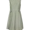 Shoshanna - Green, Navy & Ivory Dress Sz 8