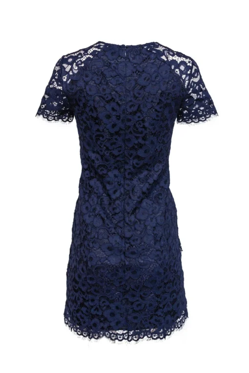 Shoshanna - Navy Lace Shift Dress Sz 0