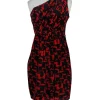 Shoshanna - Red & Black Printed Dress Sz 2