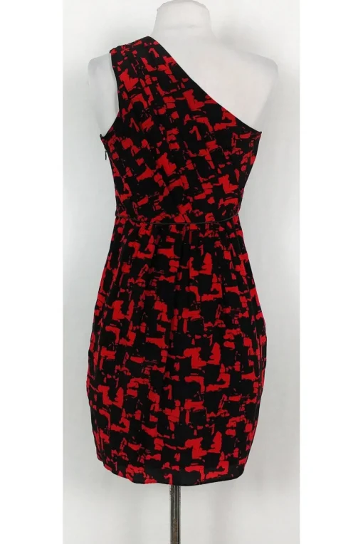 Shoshanna - Red & Black Printed Dress Sz 2
