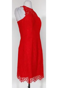 Shoshanna - Red Orange Lace Dress Sz 6