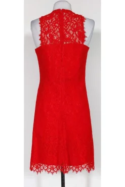 Shoshanna - Red Orange Lace Dress Sz 6