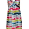 Shoshanna - Tie-Dye Striped Amelie Silk Dress Sz 10