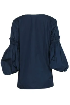Silvia Tcherassi - Navy Puff Sleeve 