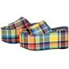 Simon Miller - Green, Blue, Yellow, & Orange Platform Slides Sz 8