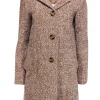 Sofia Cashmere - Beige Wool & Alpaca Teddy Coat Sz 4