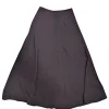 St. John - Black Knit A-Line Maxi Skirt Sz 8