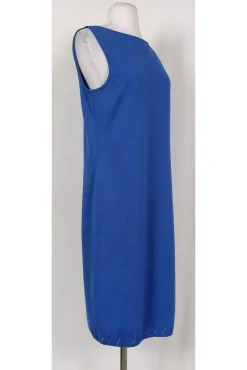St. John - Blue Knit Dress Sz 8