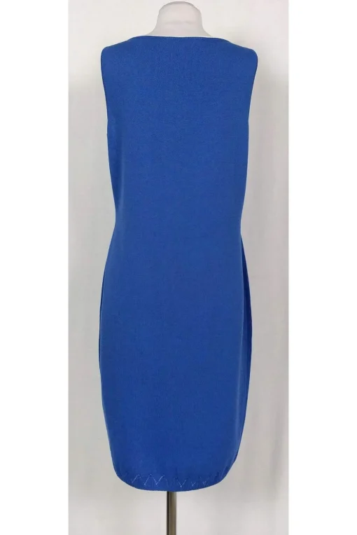 St. John - Blue Knit Dress Sz 8