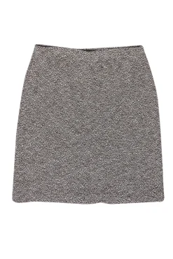 St. John - Brown & Black Knit Skirt Sz 12