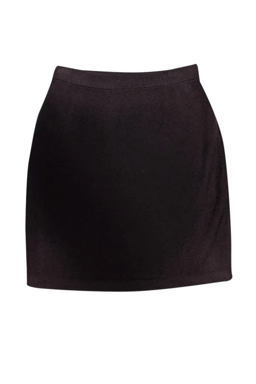 St. John - Brown Knit Pencil Skirt Sz 2