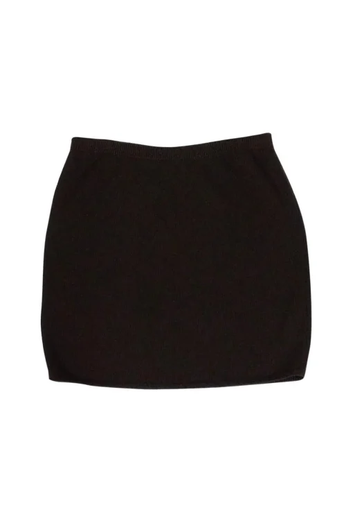 St. John - Brown Knit Skirt Sz 8