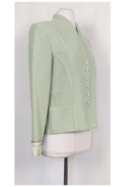 St. John - Mint Green Jacket Sz 10