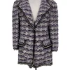 St. John - Purple Tweed Couture Blazer Sz 12