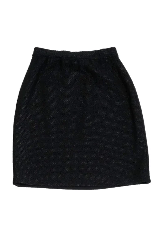 St. John Collection - Black Knit Pencil Skirt Sz 8