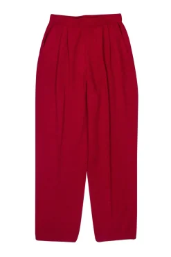 St. John Collection - Red Knit Pants Sz 4