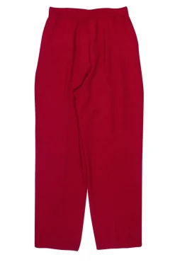 St. John Collection - Red Knit Pants Sz 4