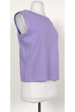 St. John Sport - Lavender Sleeveless Sweater Sz M