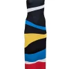 Staud - Black & Multi Color Print Sleeveless Maxi Dress Sz S