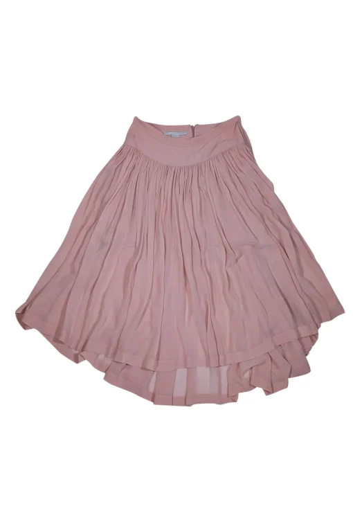 Stella McCartney - Pastel Pink Drop Waist Skirt Sz 2