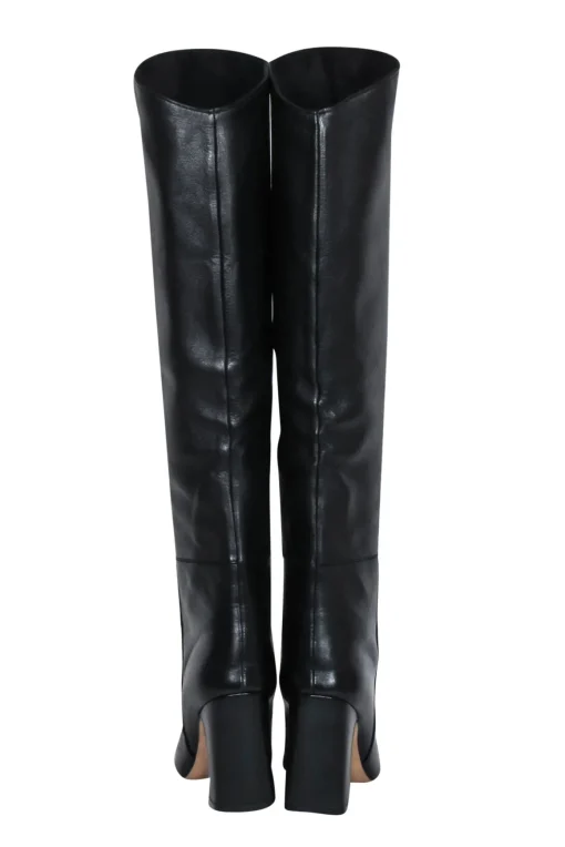 Stuart Weitzman - Black Leather Tall Boots Sz 5