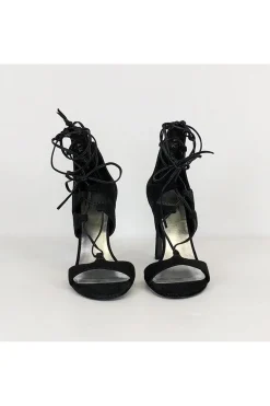 Stuart Weitzman - Black Strappy Heels Sz 7.5