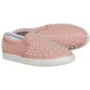 Stuart Weitzman - Blush Pink Slip On Pearl trim Flats Sz 11.5