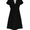 Susana Monaco - Black Wool Blend Dress Sz 2
