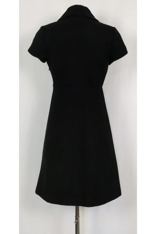 Susana Monaco - Black Wool Blend Dress Sz 2