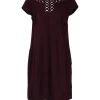 Susana Monaco - Burgundy Cut Out Dress Sz 4
