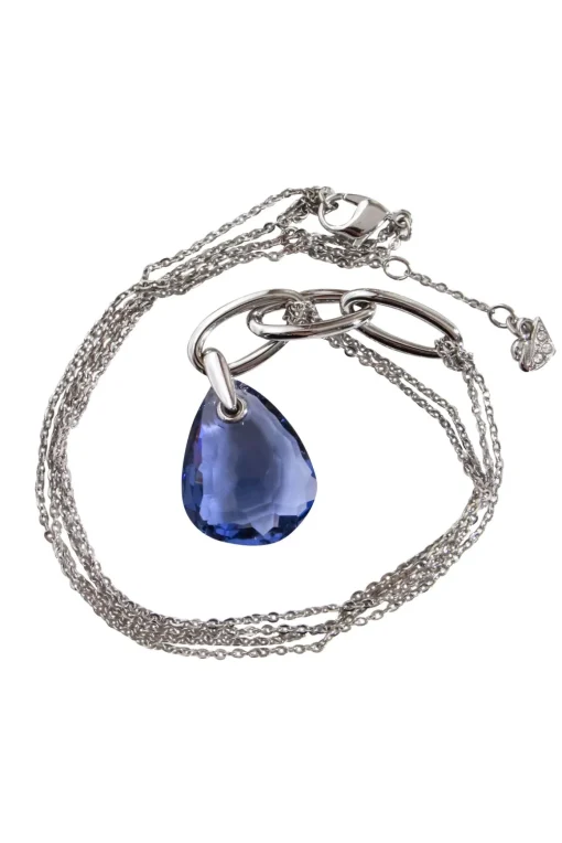 Swarovski - Mini Parallel Tanzanite Necklace