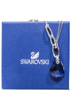 Swarovski - Mini Parallel Tanzanite Necklace
