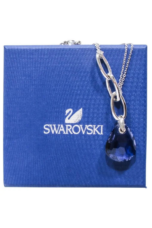 Swarovski - Mini Parallel Tanzanite Necklace