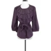 Tabitha - Purple Wool Blend Jacket Sz 10