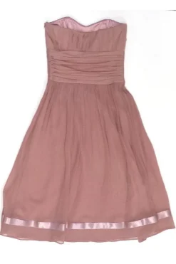 Ted Baker - Blush Silk Strapless Dress Sz 2