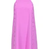 Ted Baker - Light Pink High Neck Tunic Dress w/ Scalloped Trim Sz 6