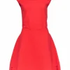 Ted Baker - Neon Coral Knit Dress Sz 10