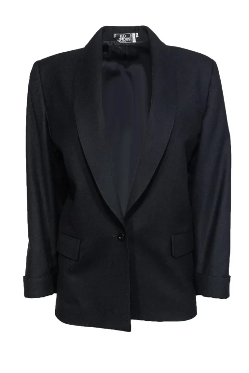 Ted Lapidus - Black Tuxedo-Style Blazer Sz 8