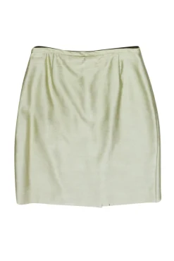 Teri Jon - Pastel Green Pencil Skirt Sz 6