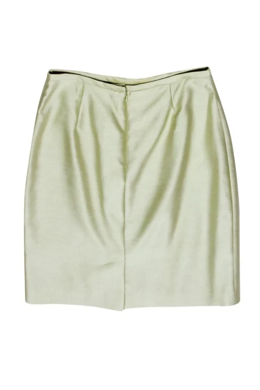 Teri Jon - Pastel Green Pencil Skirt Sz 6