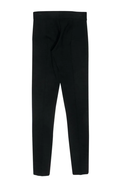 The Row - Black Leggings w/ Back Seam Detail Sz XS