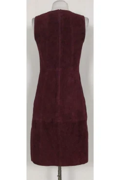 Theory - Auburn Smoke Parnella Suede Dress Sz 4