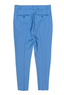 Theory - Baby Blue Tapered Leg Wool Trousers Sz 0