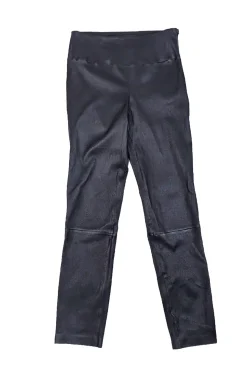 Theory - Black Lamb Leather Leggings Sz 8